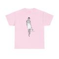 Heels in Hand Classic Tee in Light Pink, front