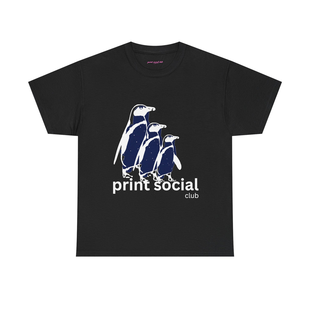 Colony Classic Tee in Black, front