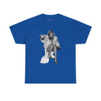 Moss Classic Tee in Royal, front