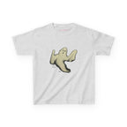 Boo Baby Tee in Ash, front