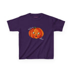 Halloween 26 Baby Tee in Purple, front