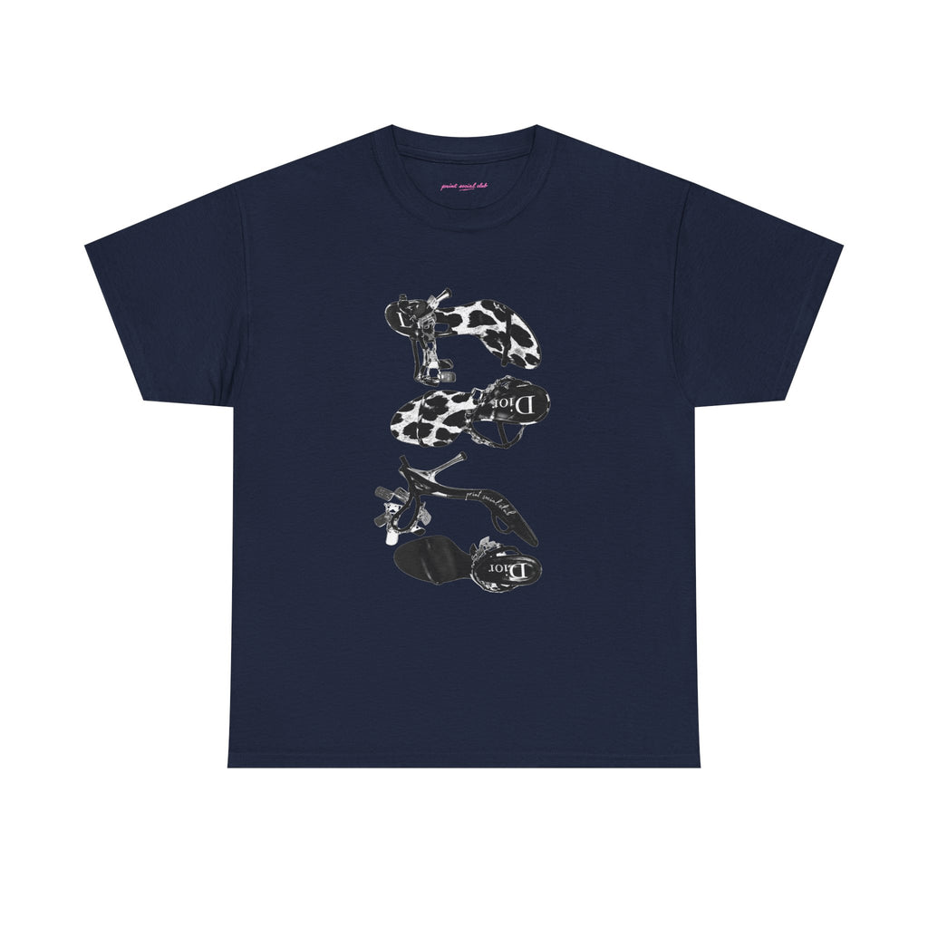 Heels Classic Tee in Navy, front