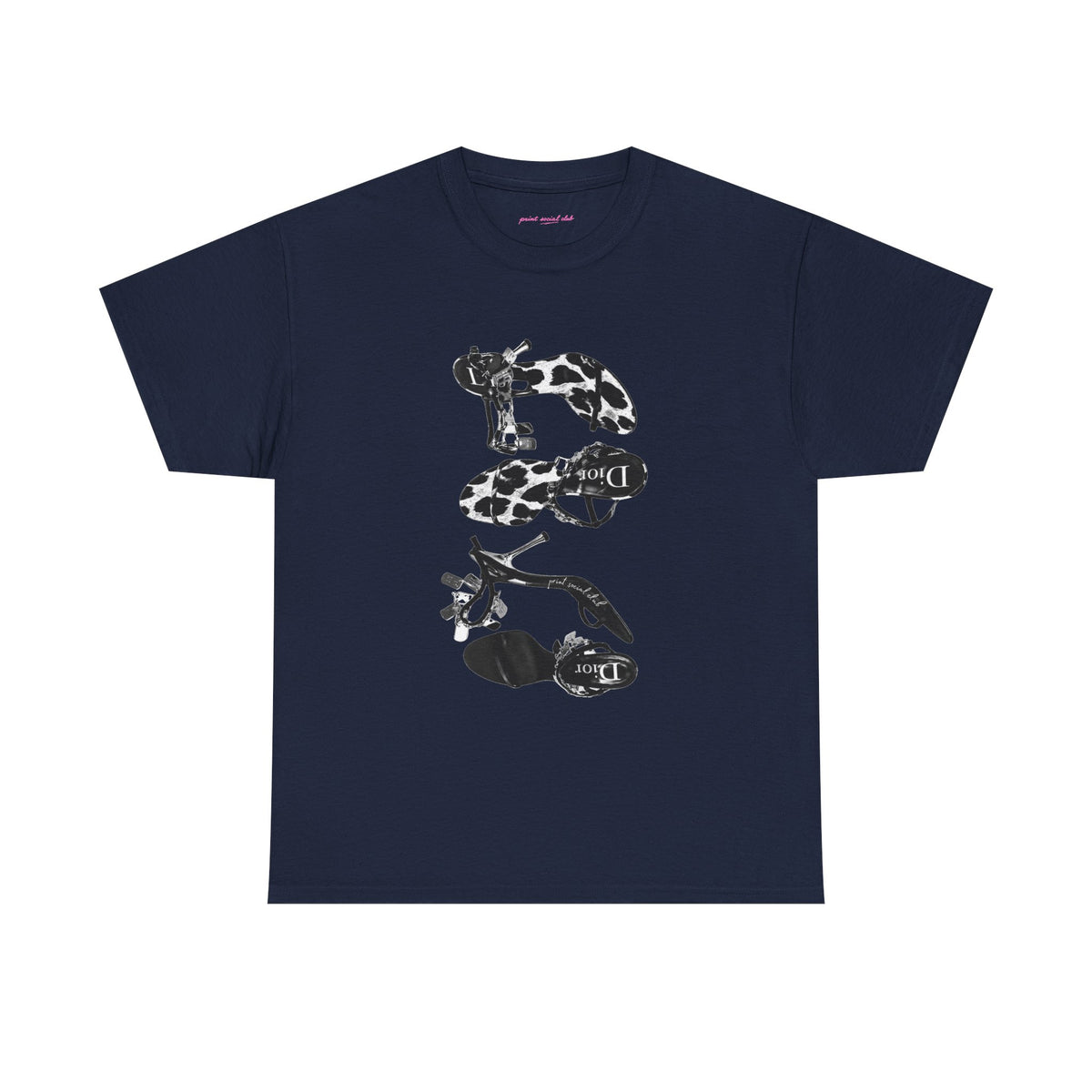 Heels Classic Tee in Navy, front