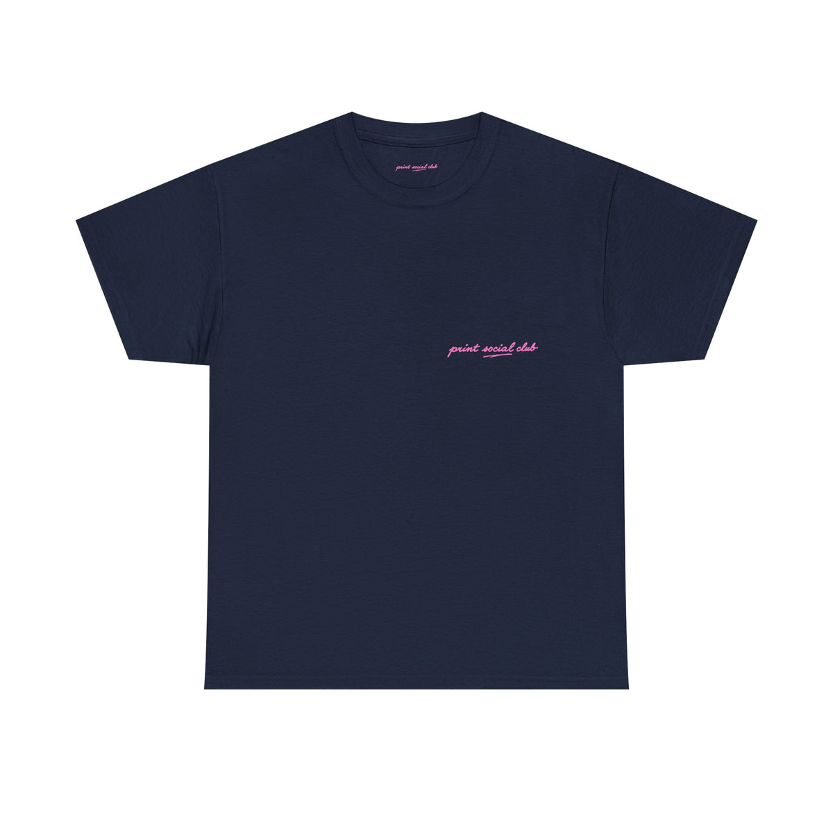 LNF Classic Tee in Navy, front