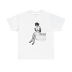 Gelato Hour Classic Tee in White, front