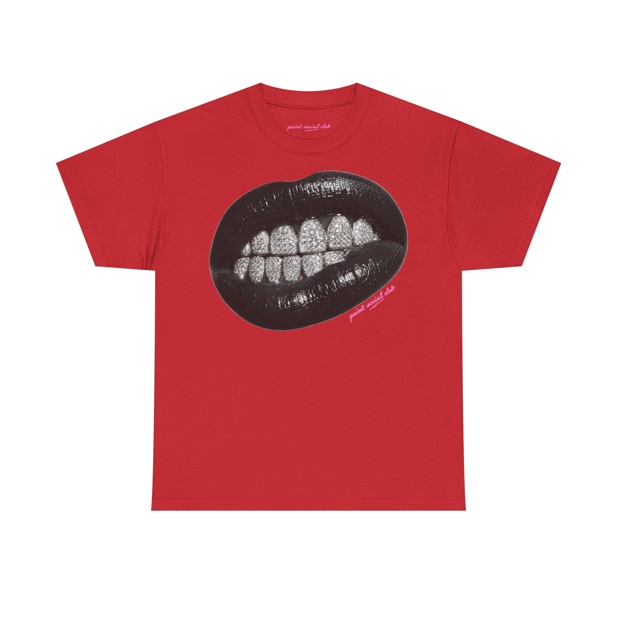 Grrr Classic Tee in Red, front