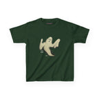 Boo Baby Tee in Forest Green, front