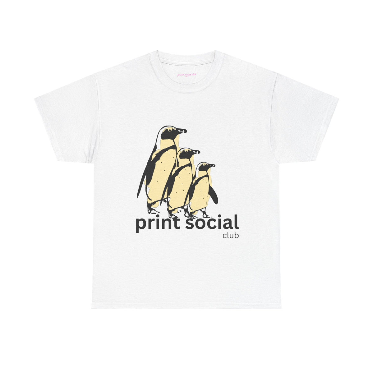 Colony Classic Tee in White, front