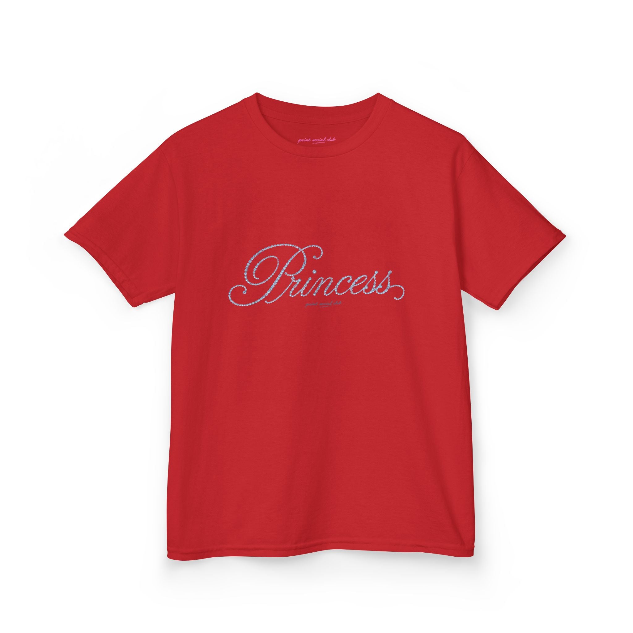 Blue Princess Baby Tee