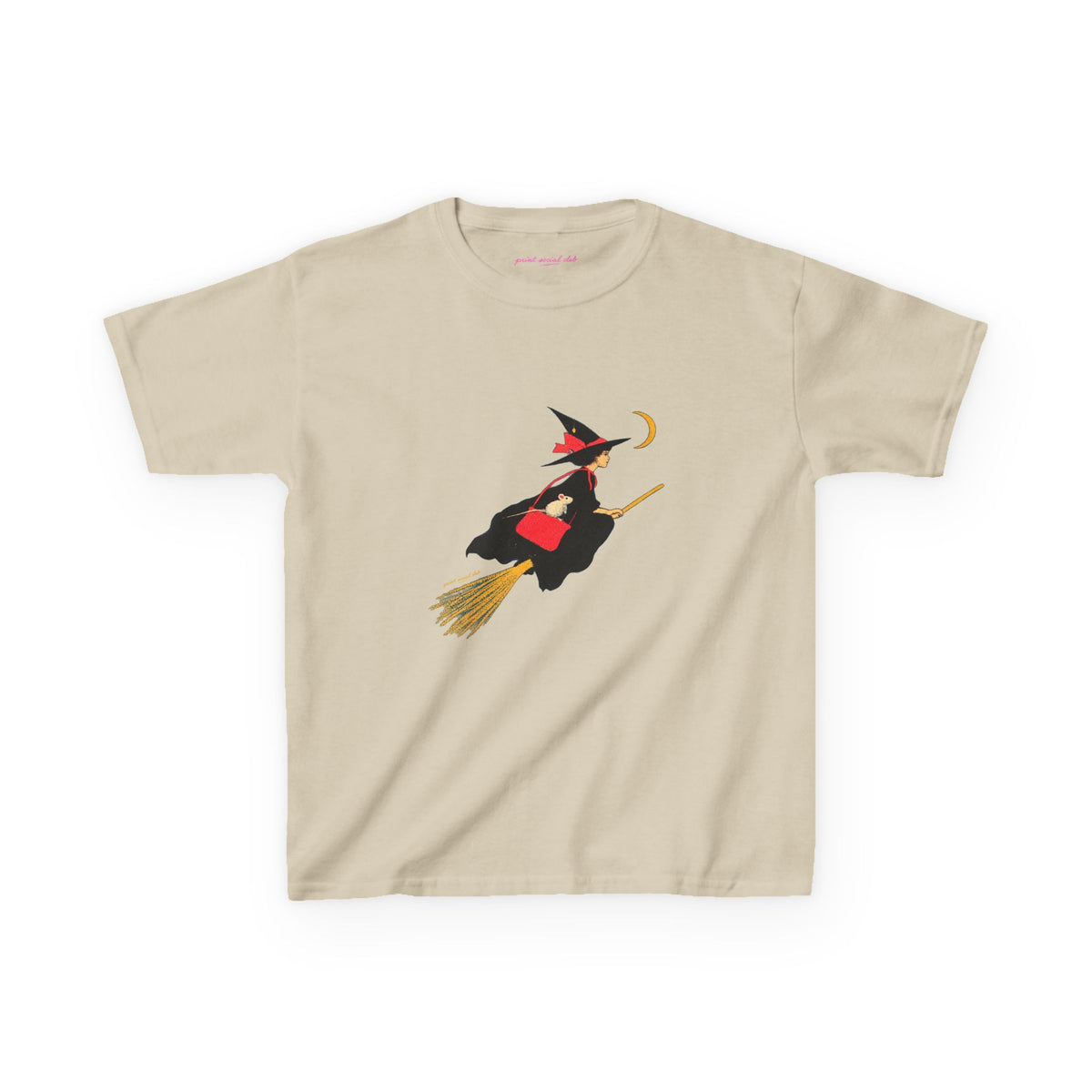 Flying Witch Baby Tee, front