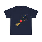 Flying Witch Classic Tee in Navy, front