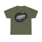 Grrr Classic Tee in Military Green, front