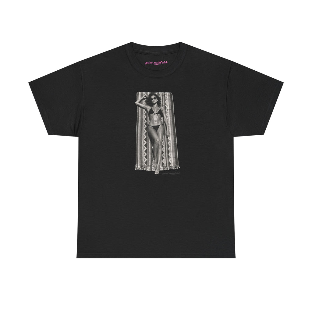UV 11 Classic Tee in Black, front