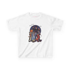 Trick Or Treaters Baby Tee in White, front
