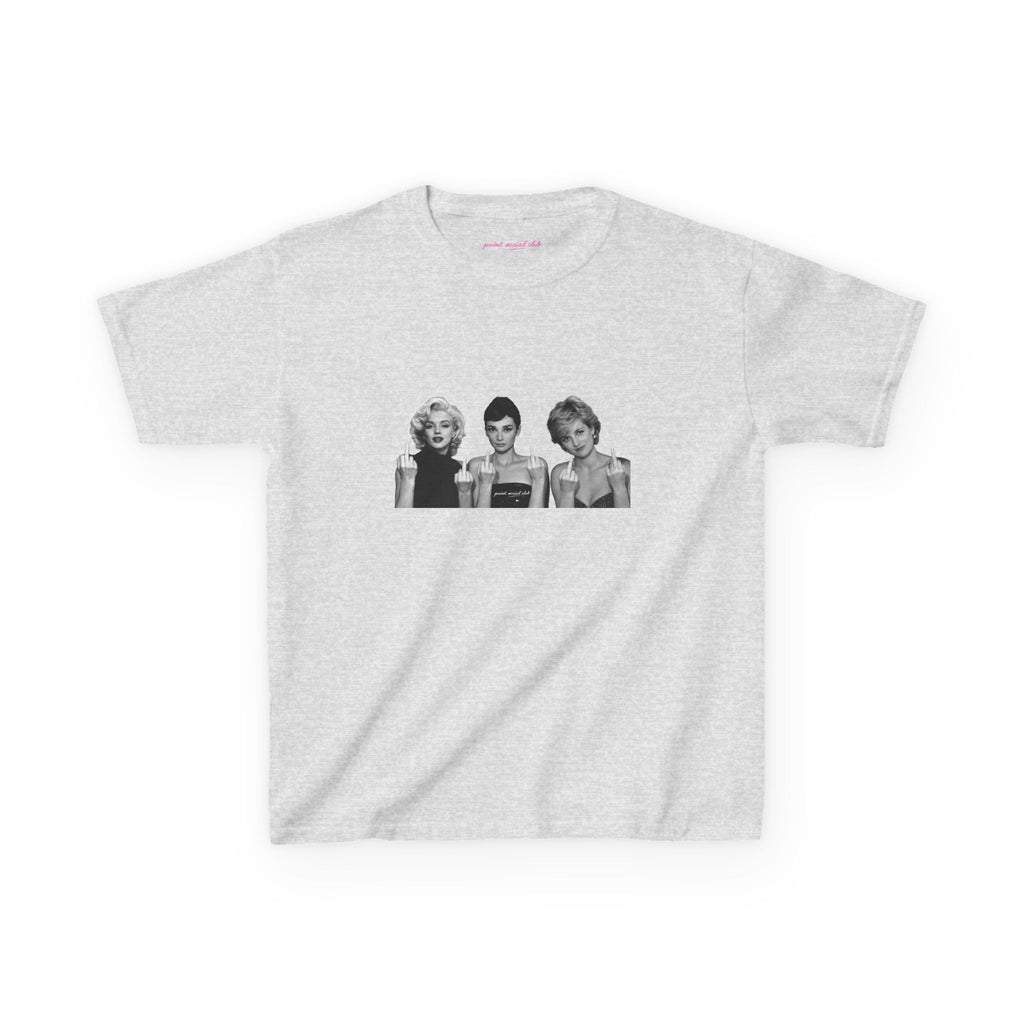 Iconic 3 Baby Tee, front