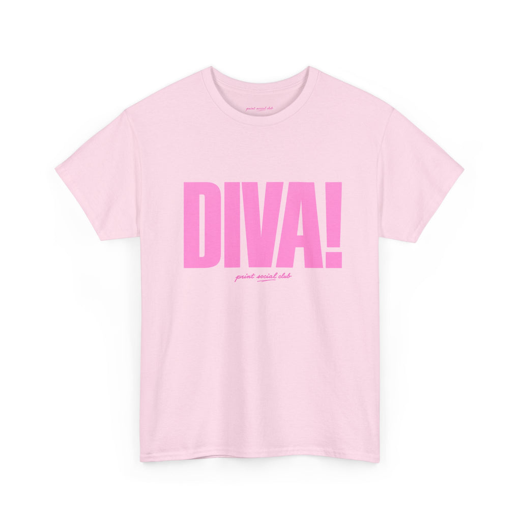 DIVA! Classic Tee, front