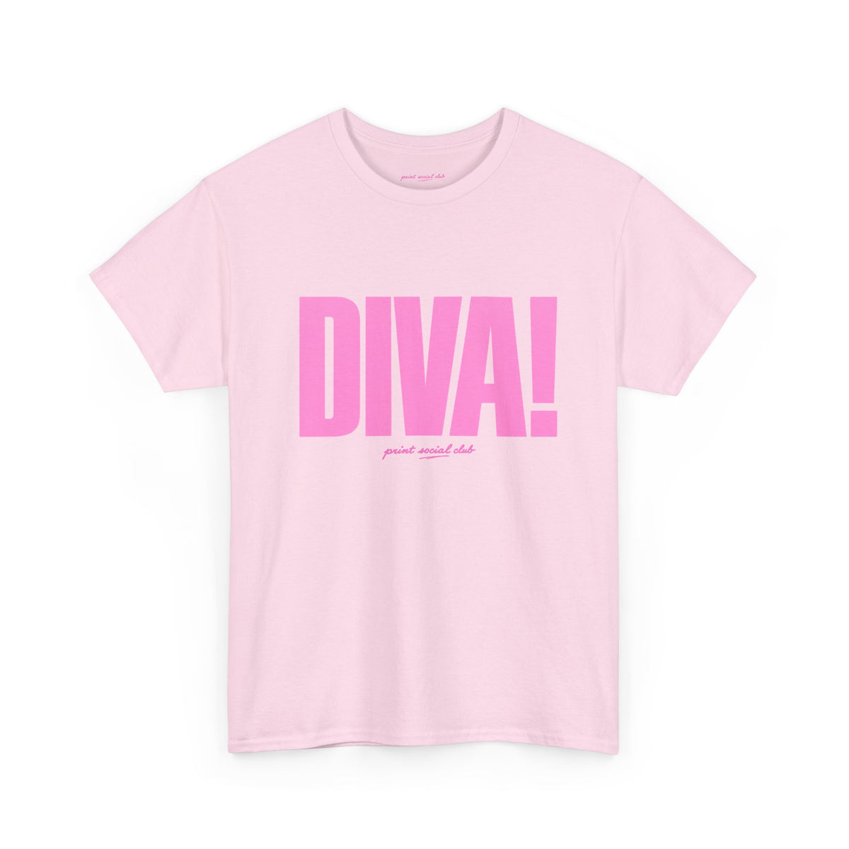 DIVA! Classic Tee, front