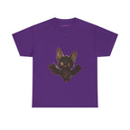 Little Bat Classic Tee in Purple, front