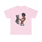 News Classic Tee in Light Pink, front