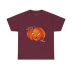 Halloween 26 Classic Tee in Maroon, front