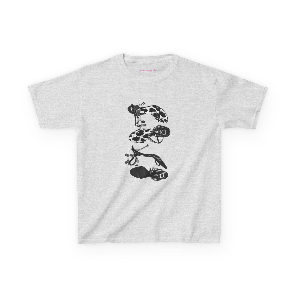 Heels Baby Tee, front