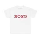XOXO Classic Tee in White, front
