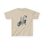 LA Baby Tee in Sand, front