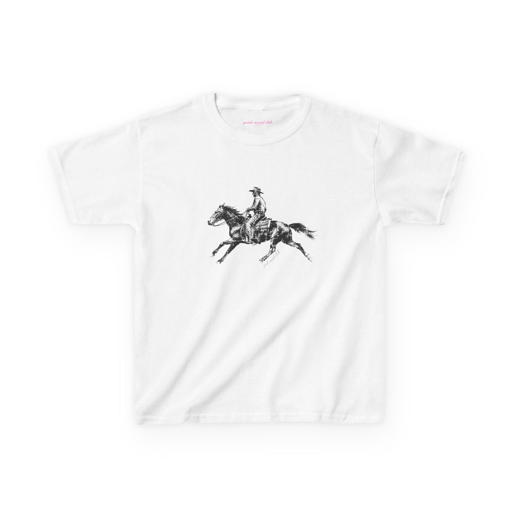 Wild West Baby Tee, front