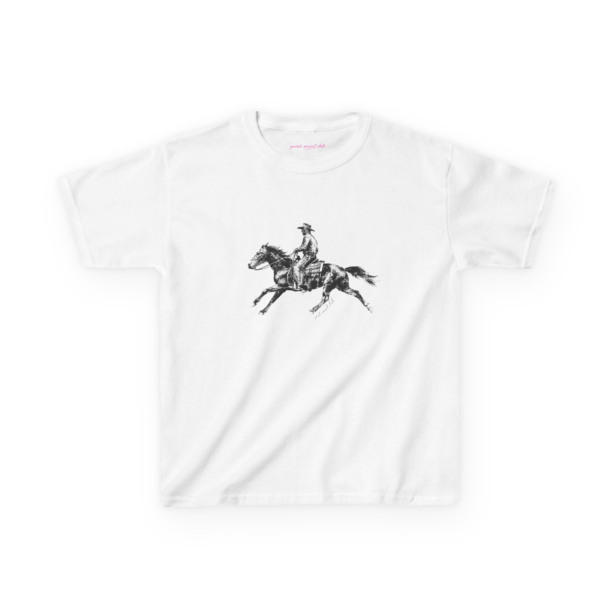 Wild West Baby Tee, front
