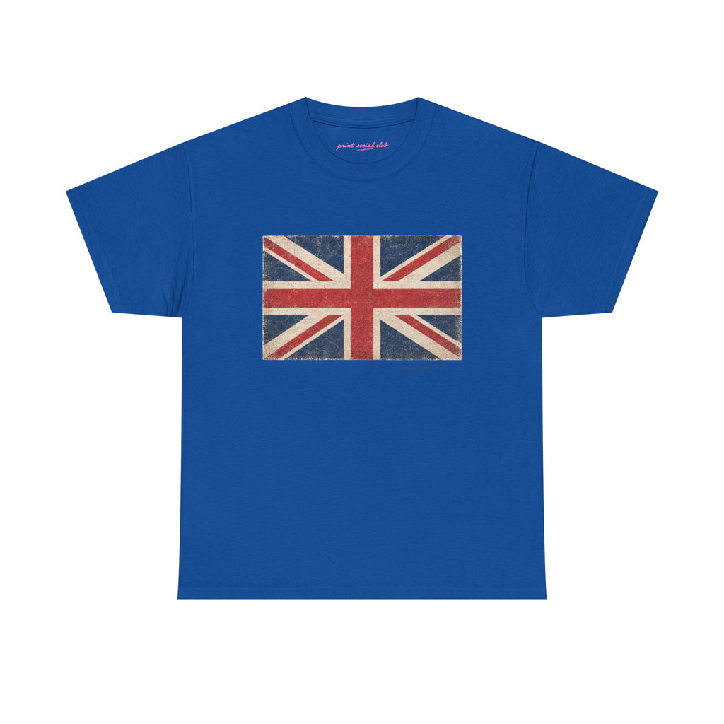 United Jack Classic Tee in Royal, front