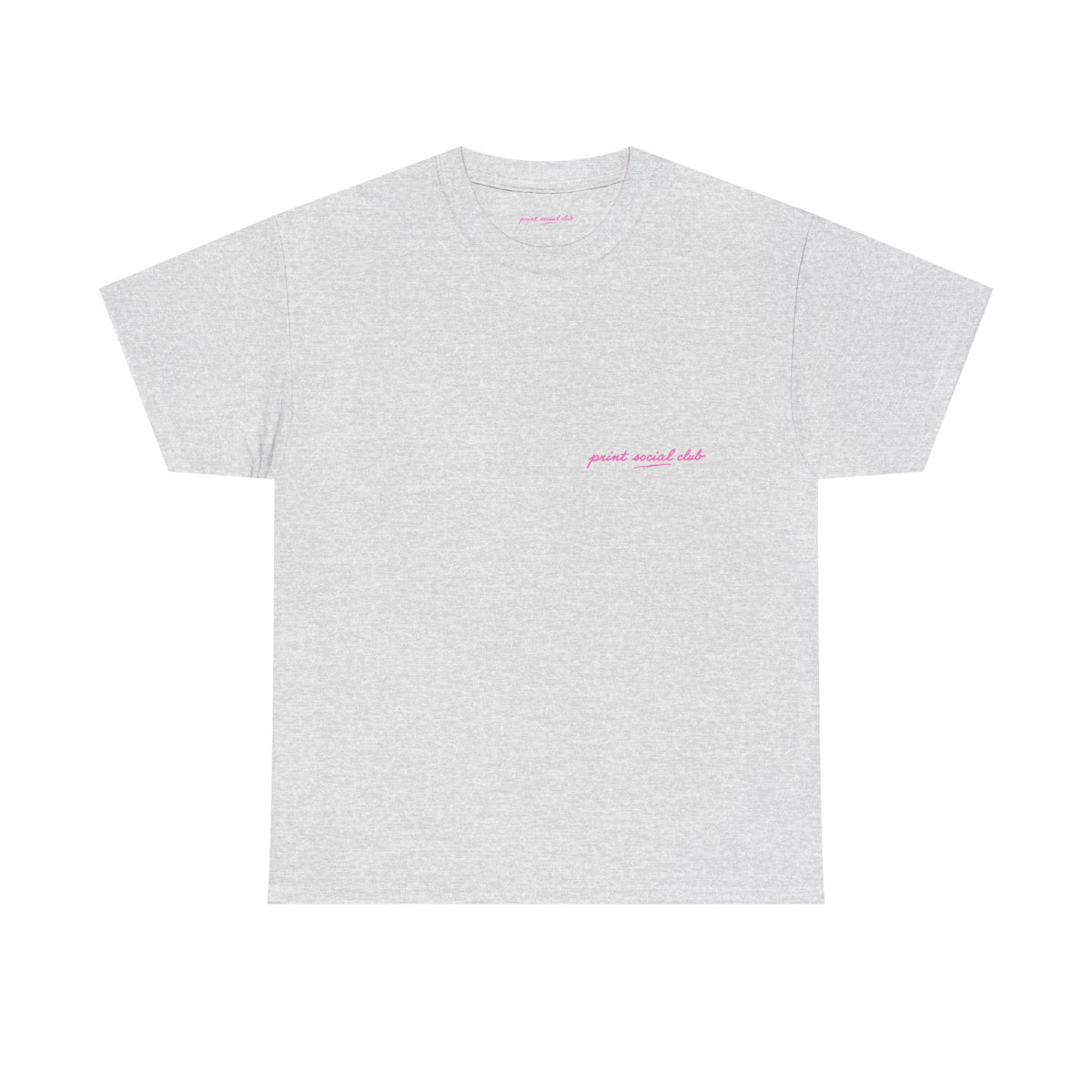 LNF Classic Tee in Ash, front