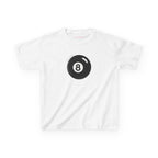 Lucky 8 baby tee, front