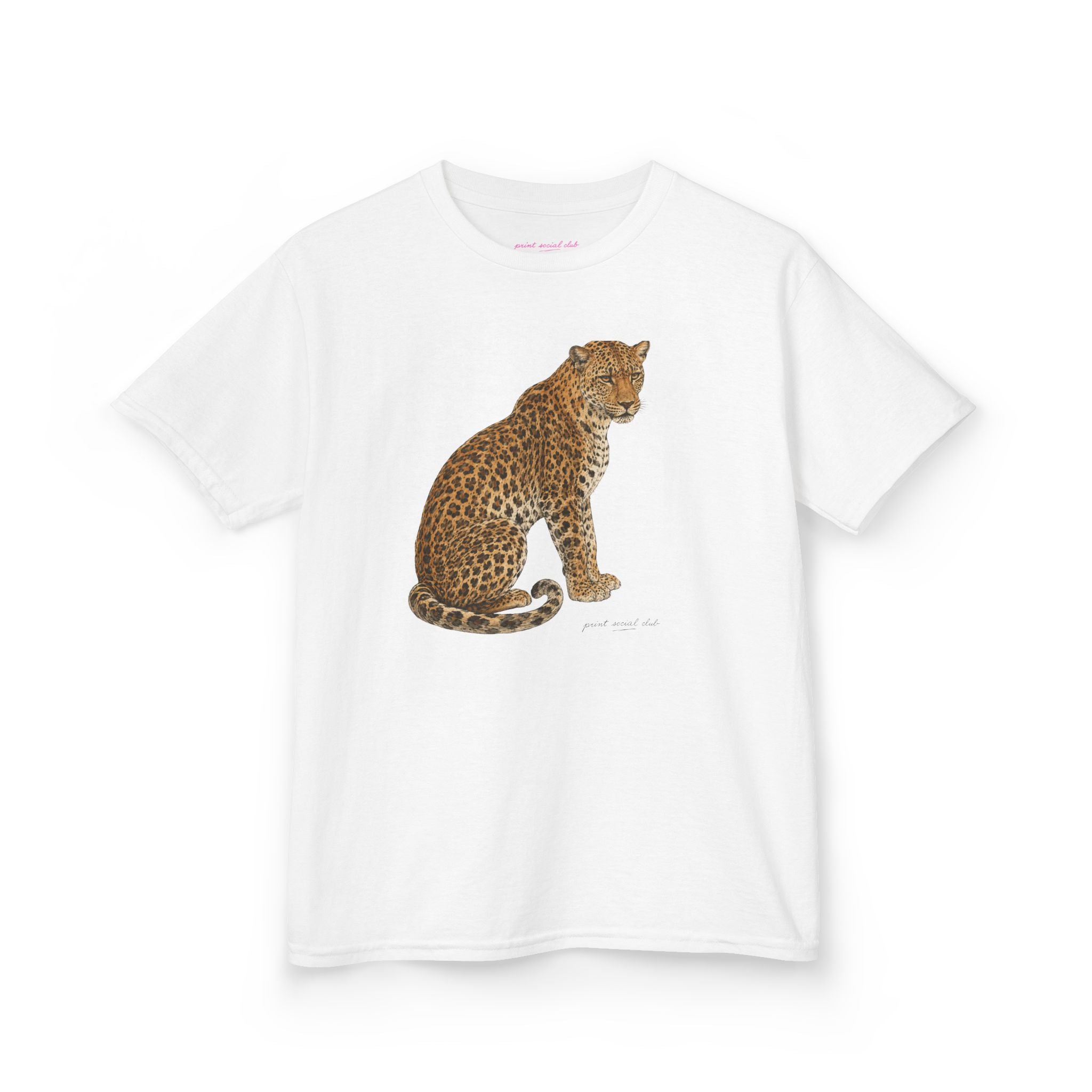 Watercolor Leopard Baby Tee