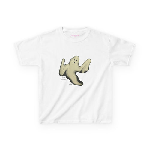 Boo Baby Tee in White, front