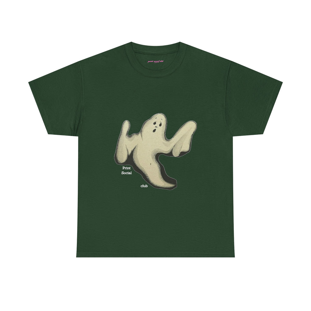 Boo Classic Tee in Forest Green, front