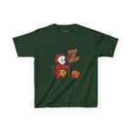 Little Devil Baby Tee in Forest Green, front