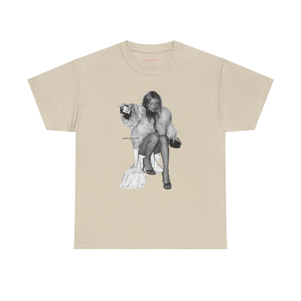 Moss Classic Tee in Sand, front