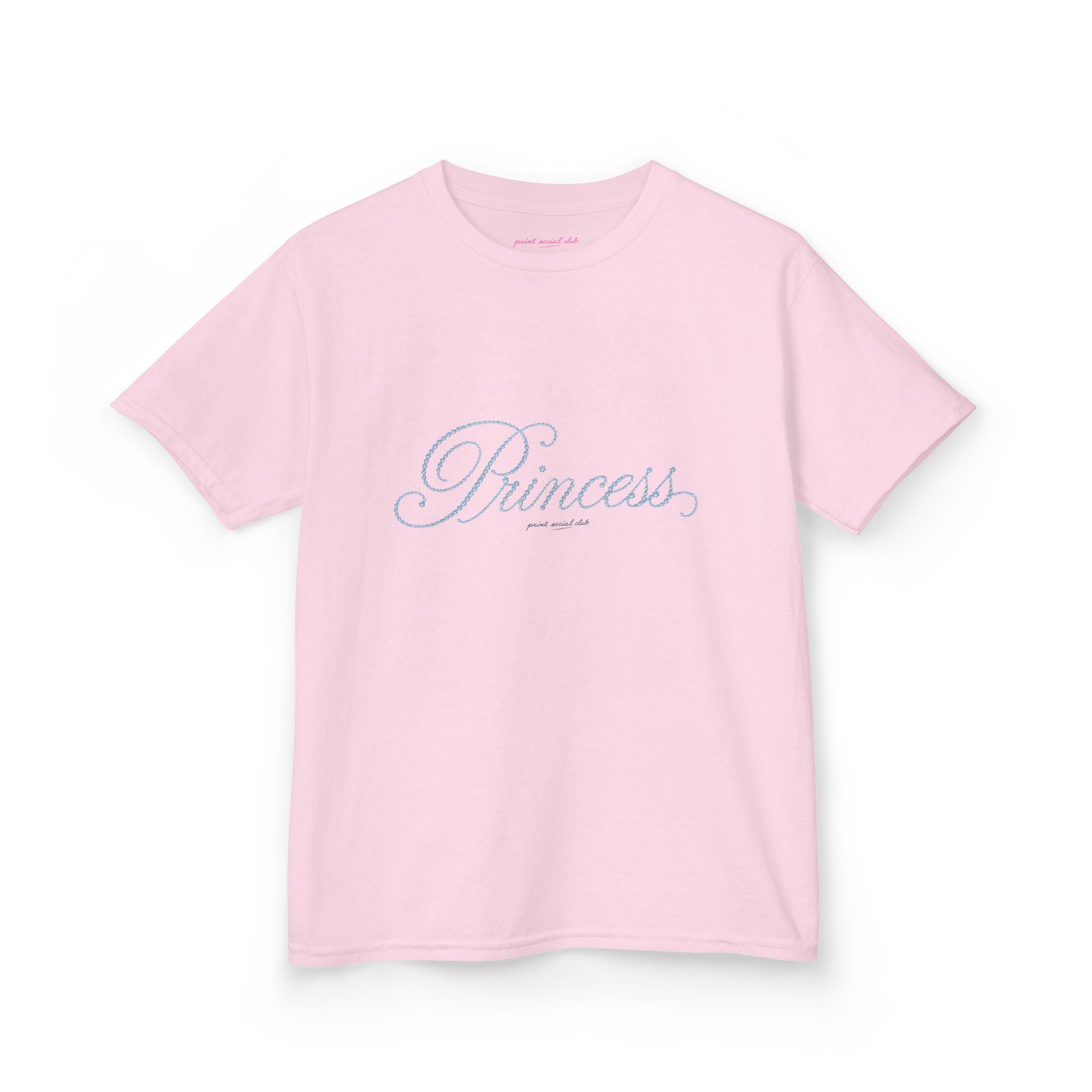 Blue Princess Baby Tee
