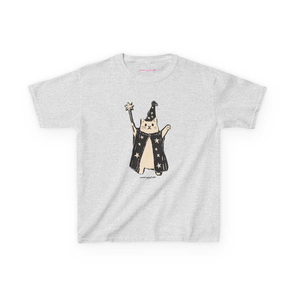 Wizard Cat Baby Tee, front