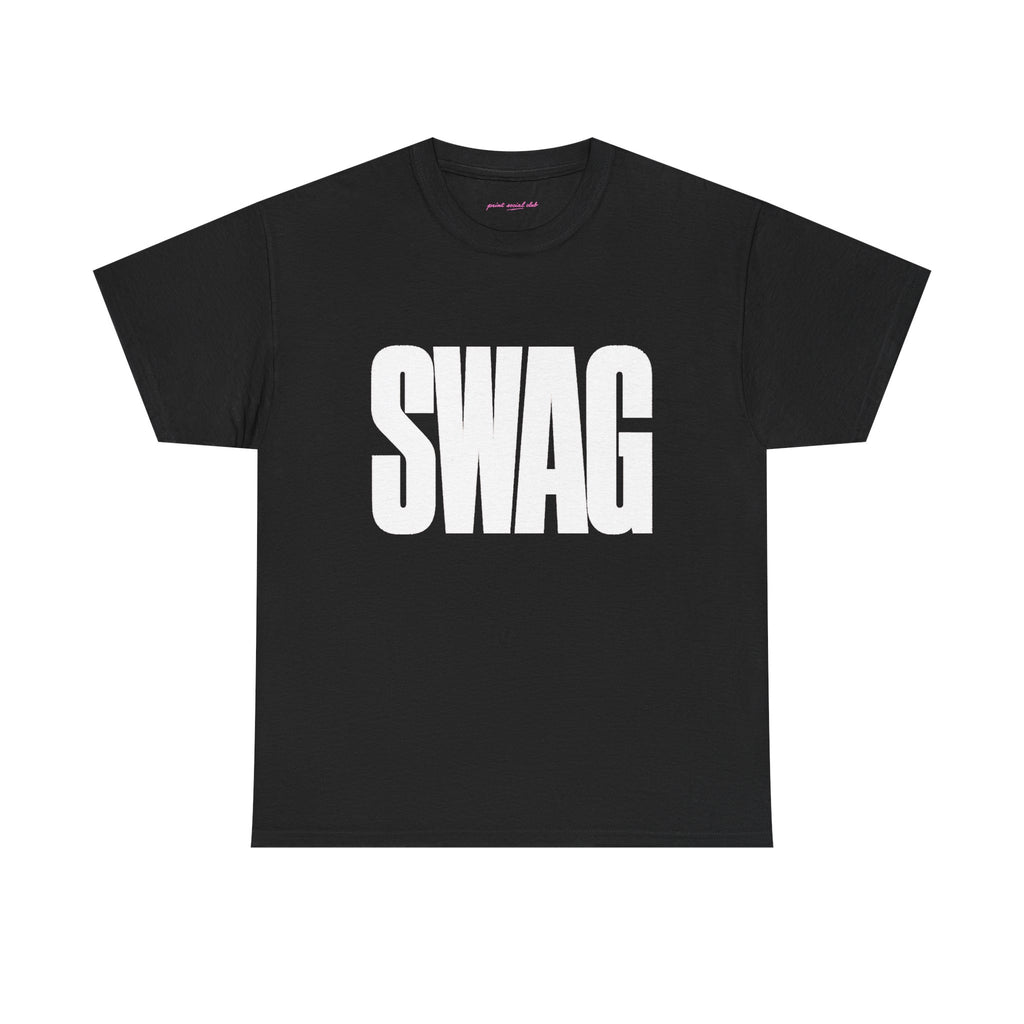 SWAG Classic Tee in Black, front