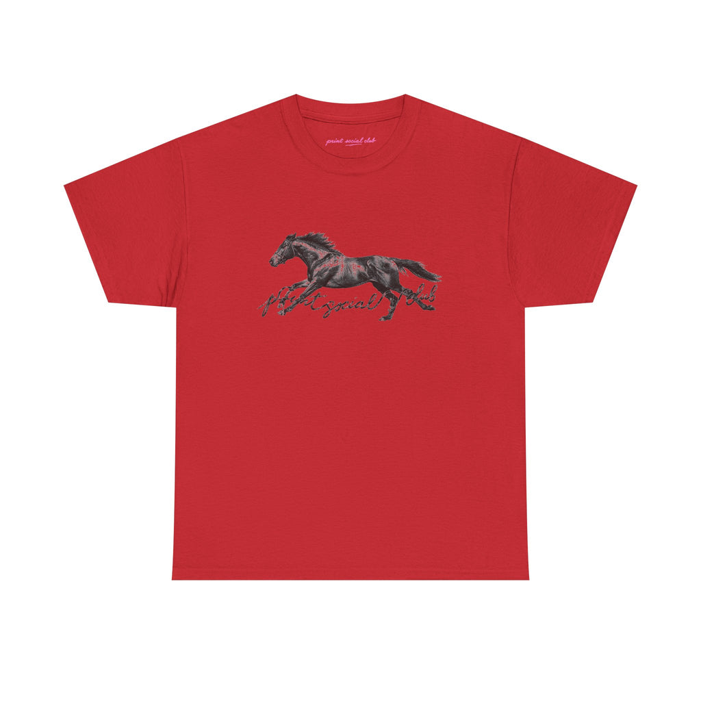 The Horse Classic Tee in Red, front