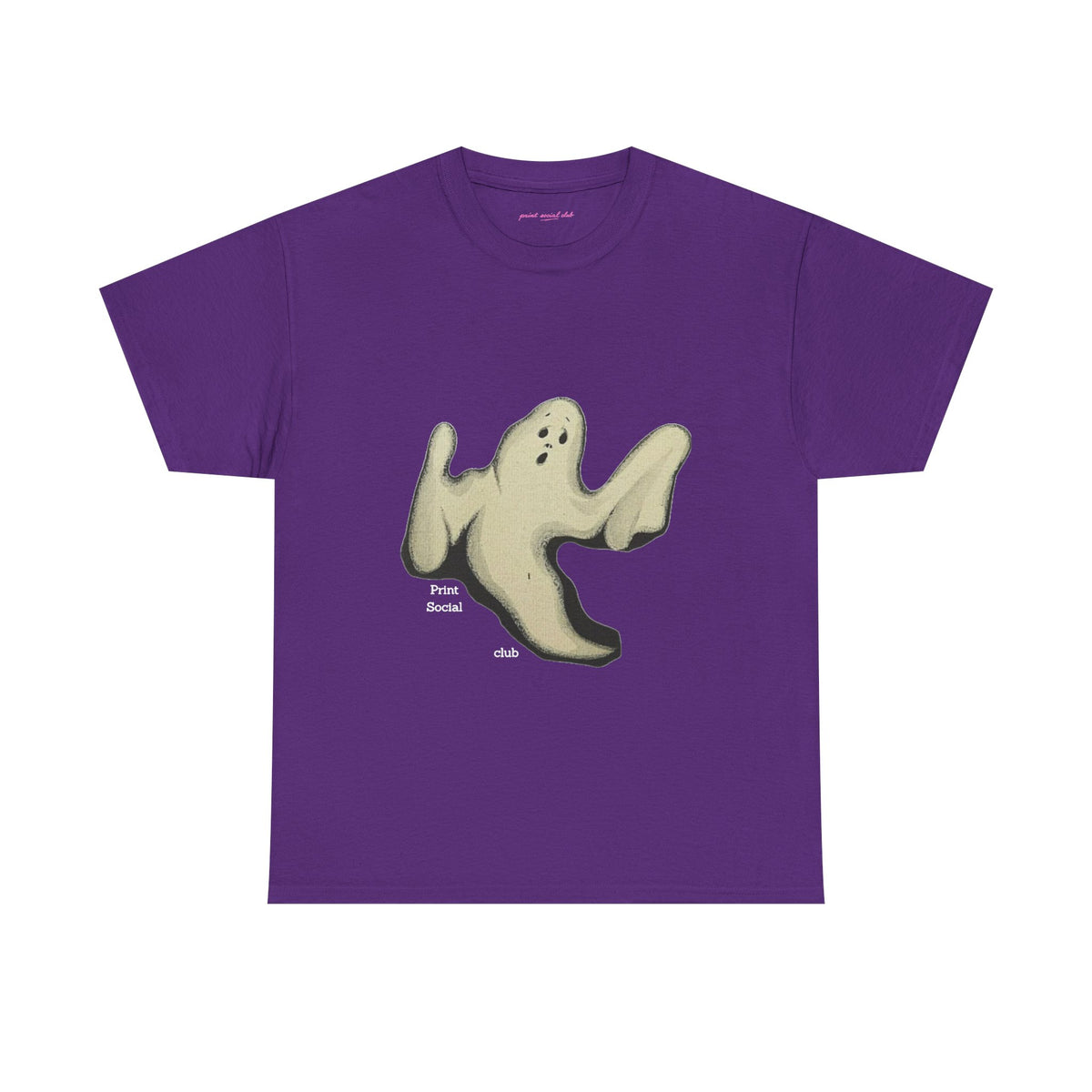 Boo Classic Tee in Purple, front