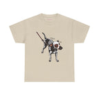 Skeleton Dog Classic Tee in Sand, front