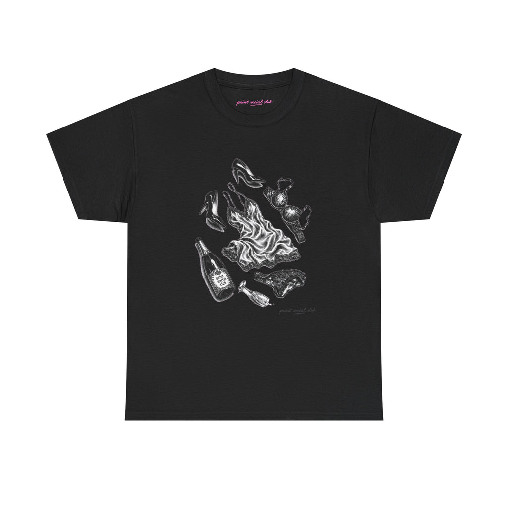 The Aftermath Classic Tee in Black, front