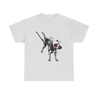 Skeleton Dog Classic Tee in Ash, front