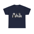 Iconic 3 Classic Tee in Navy, front