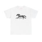 The Horse Classic Tee in White, front