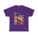 Pumpkin Kiss Classic Tee in Purple, front