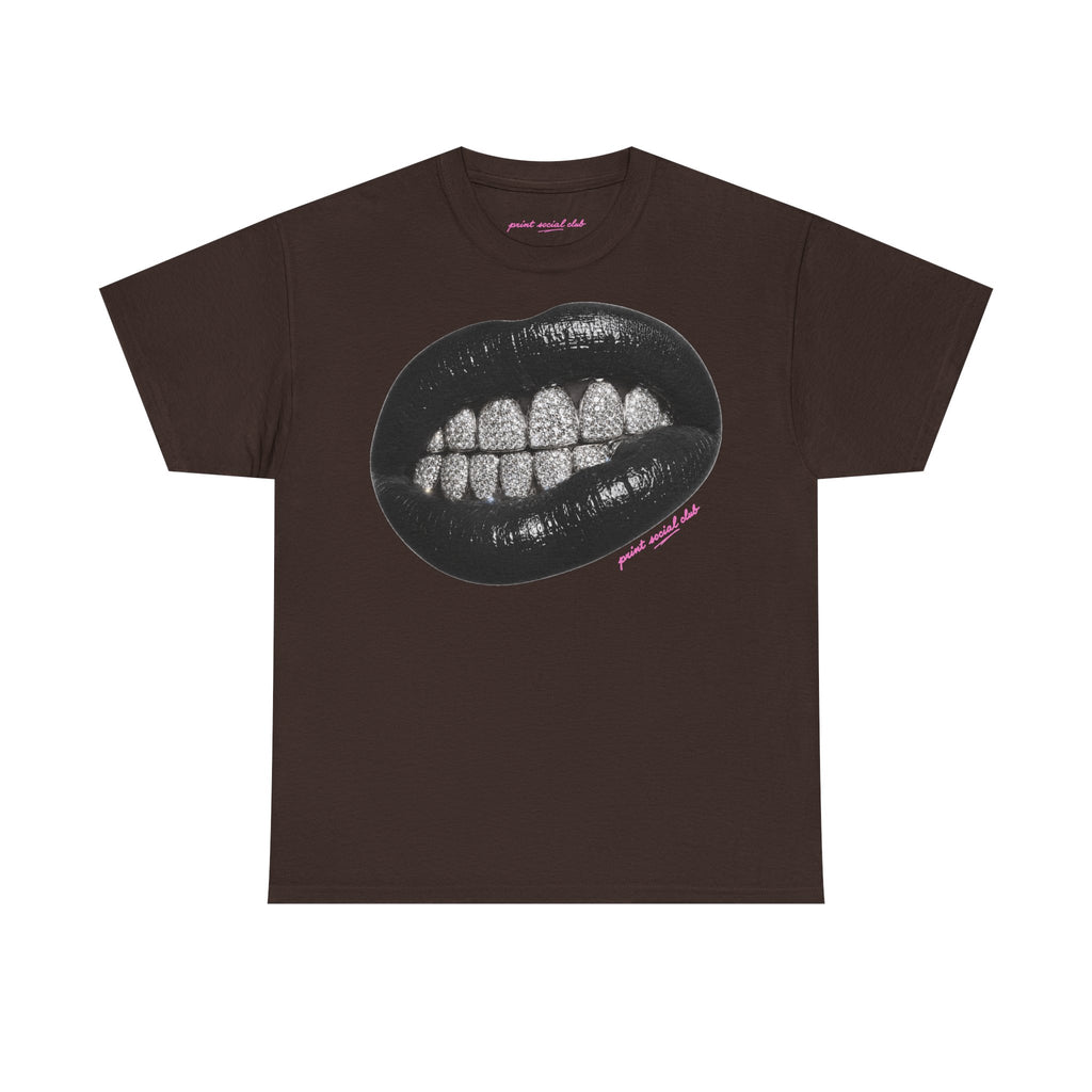 Grrr Classic Tee in Dark Chocolate, front