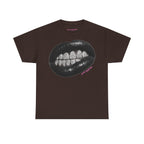 Grrr Classic Tee in Dark Chocolate, front
